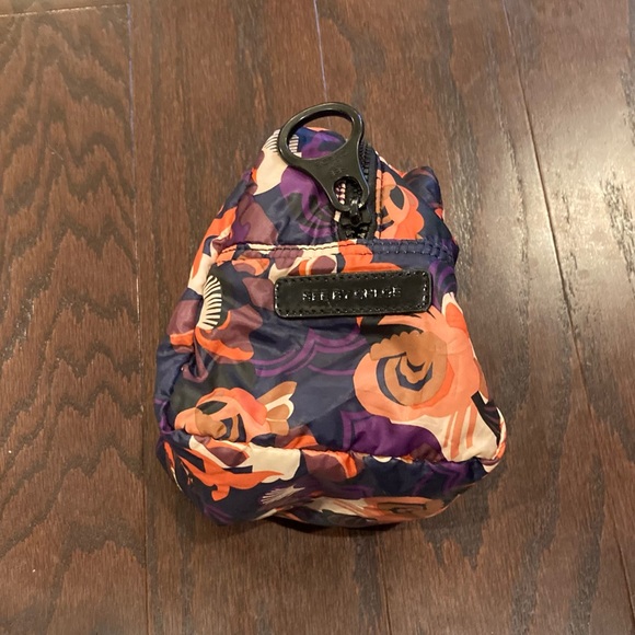 NWOT See by Chloe Floral Print Makeup Pouch - Multicolor 7x7x6 - Picture 5 of 5